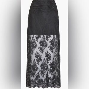 Hill House Black Lace Lark Skirt